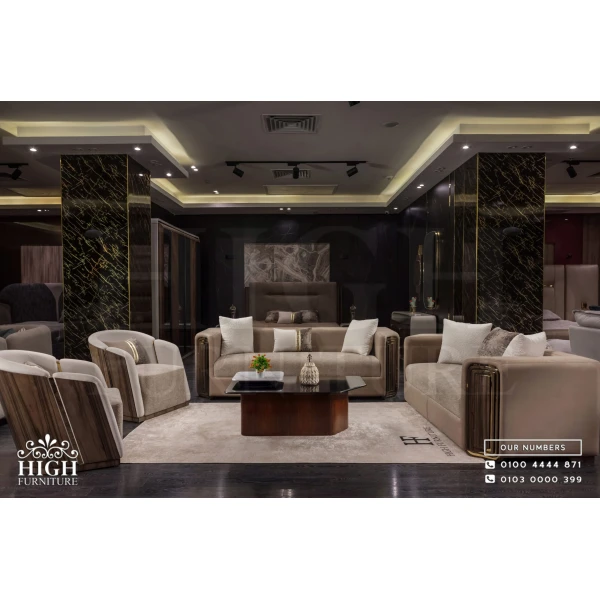 Beige Living Room - A03