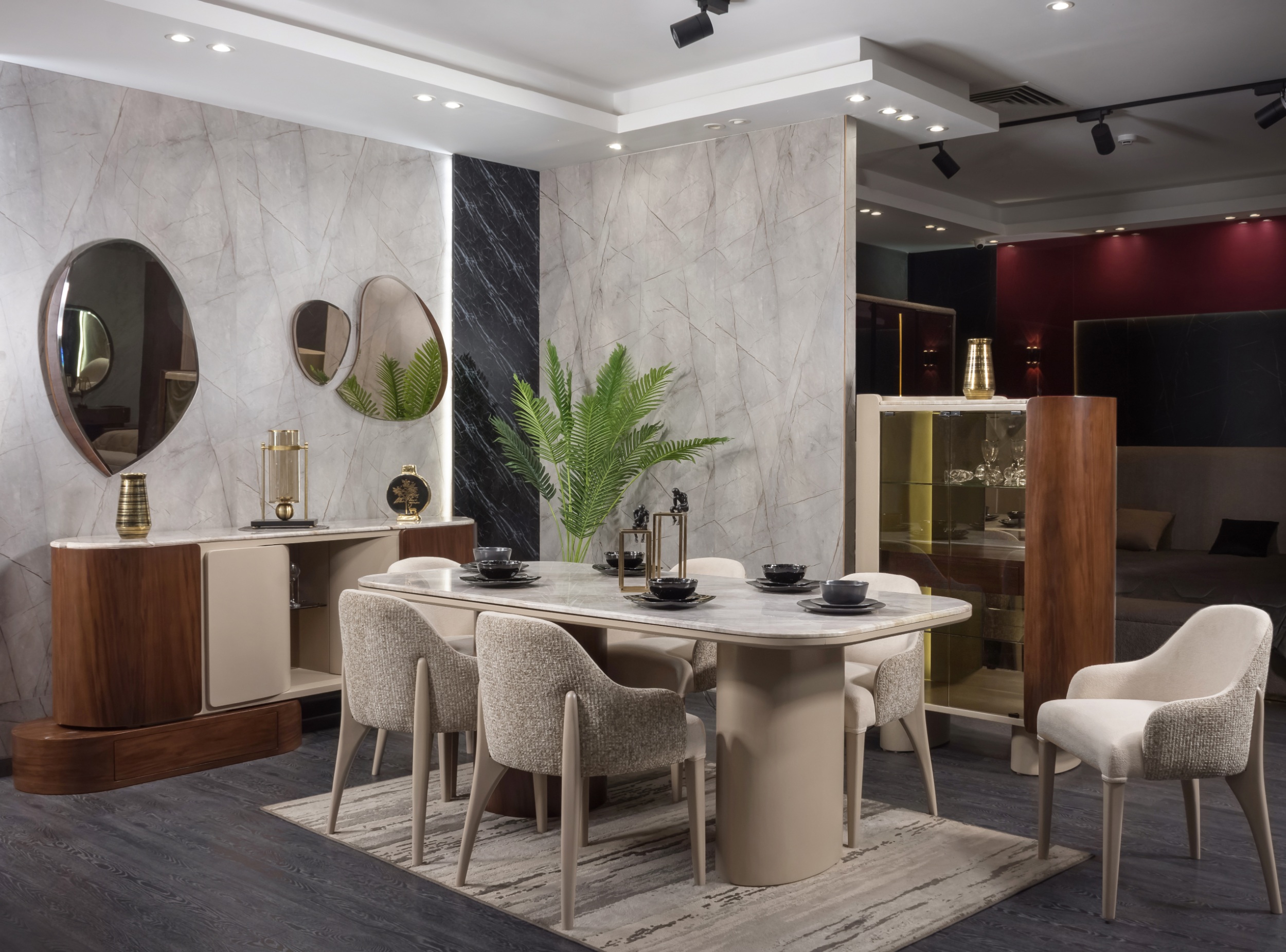 1782288876_07.jpg Forest Dining Room Set - Image 1